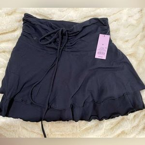 Target Wild Fable  knit tiered mini a-line skirt